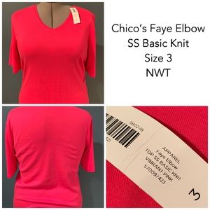 Chico’s Short Sleeve - NWT - XL